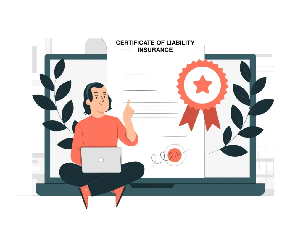 Certificates of Liability Insurance