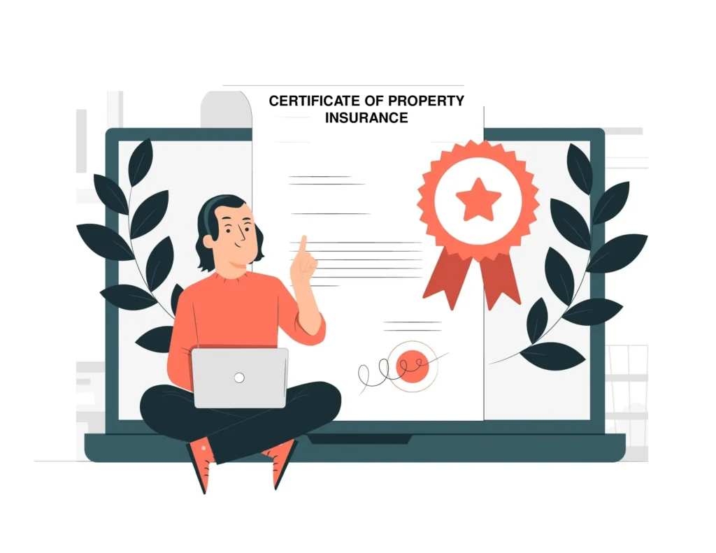 Certificate of Property Insurance